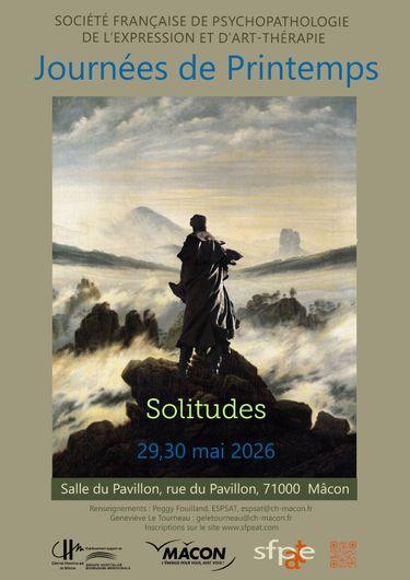 Journées de Printemps 2026, société française de psychopathologie et d'art-thérapie